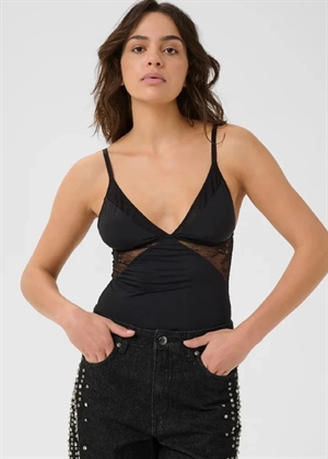 Cami lace top sort Gestuz 
